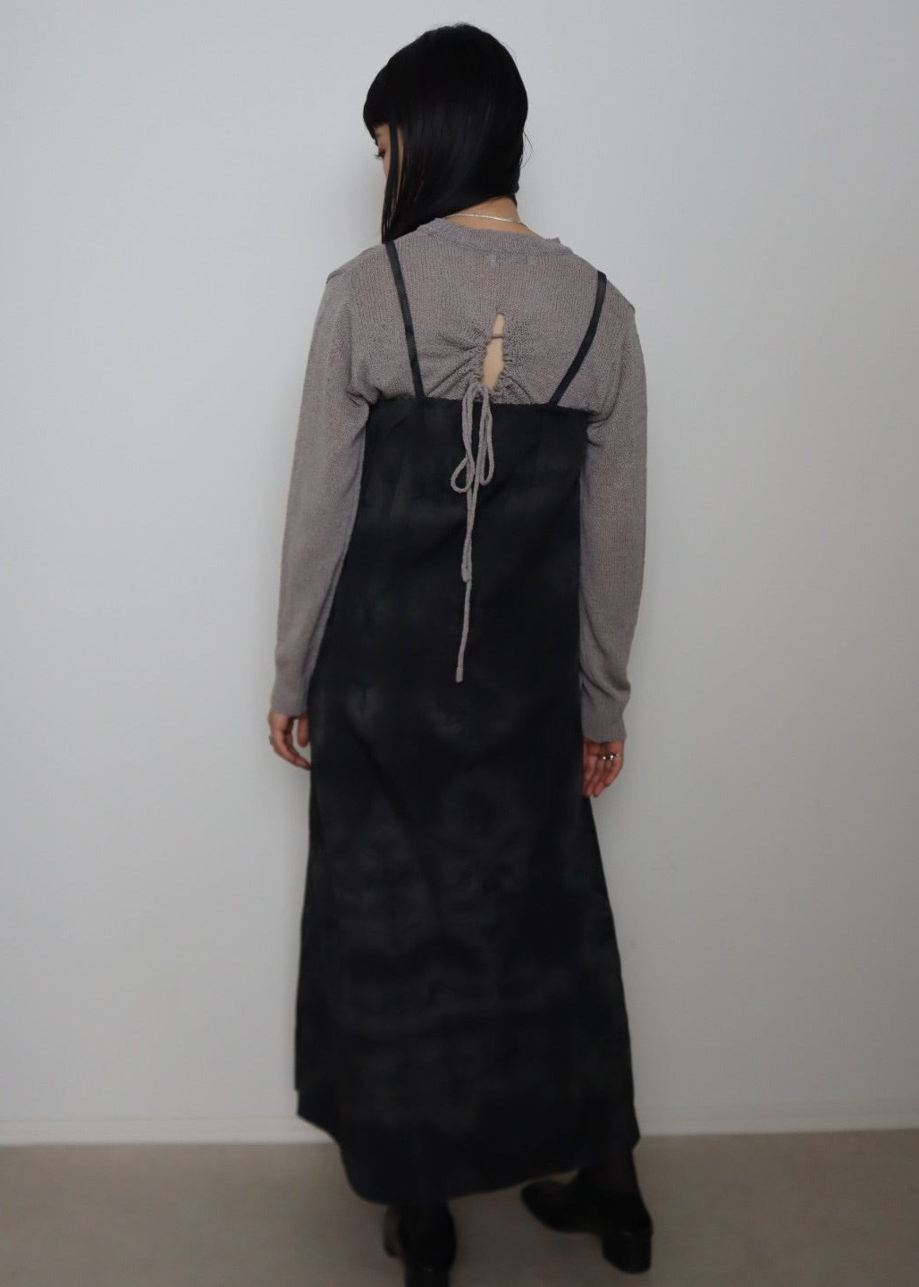 marble color camisole onepiece