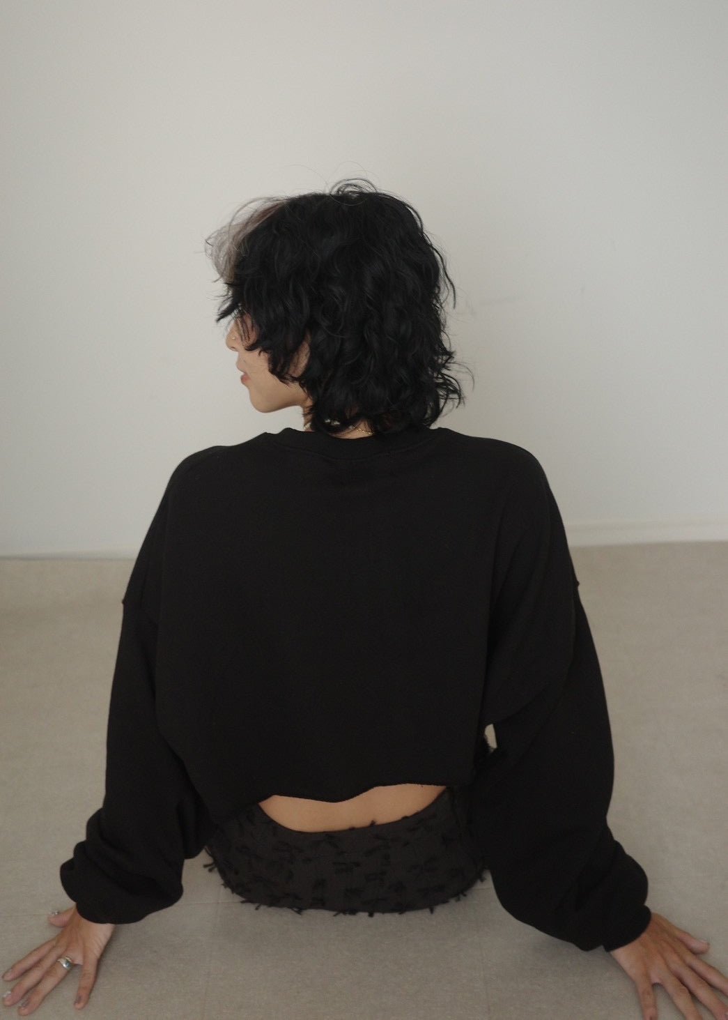 cuoil original logo short sweat