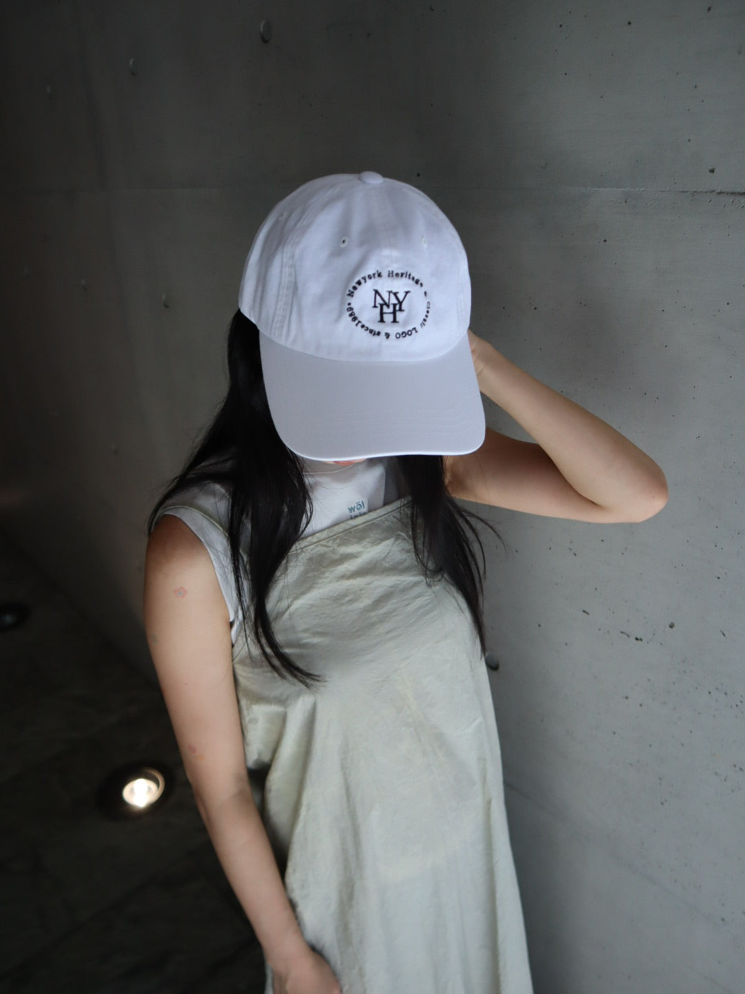 marble color camisole onepiece