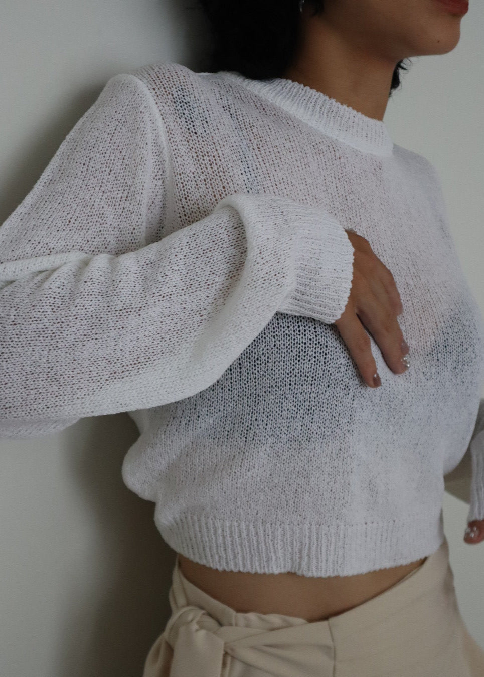 back open knit