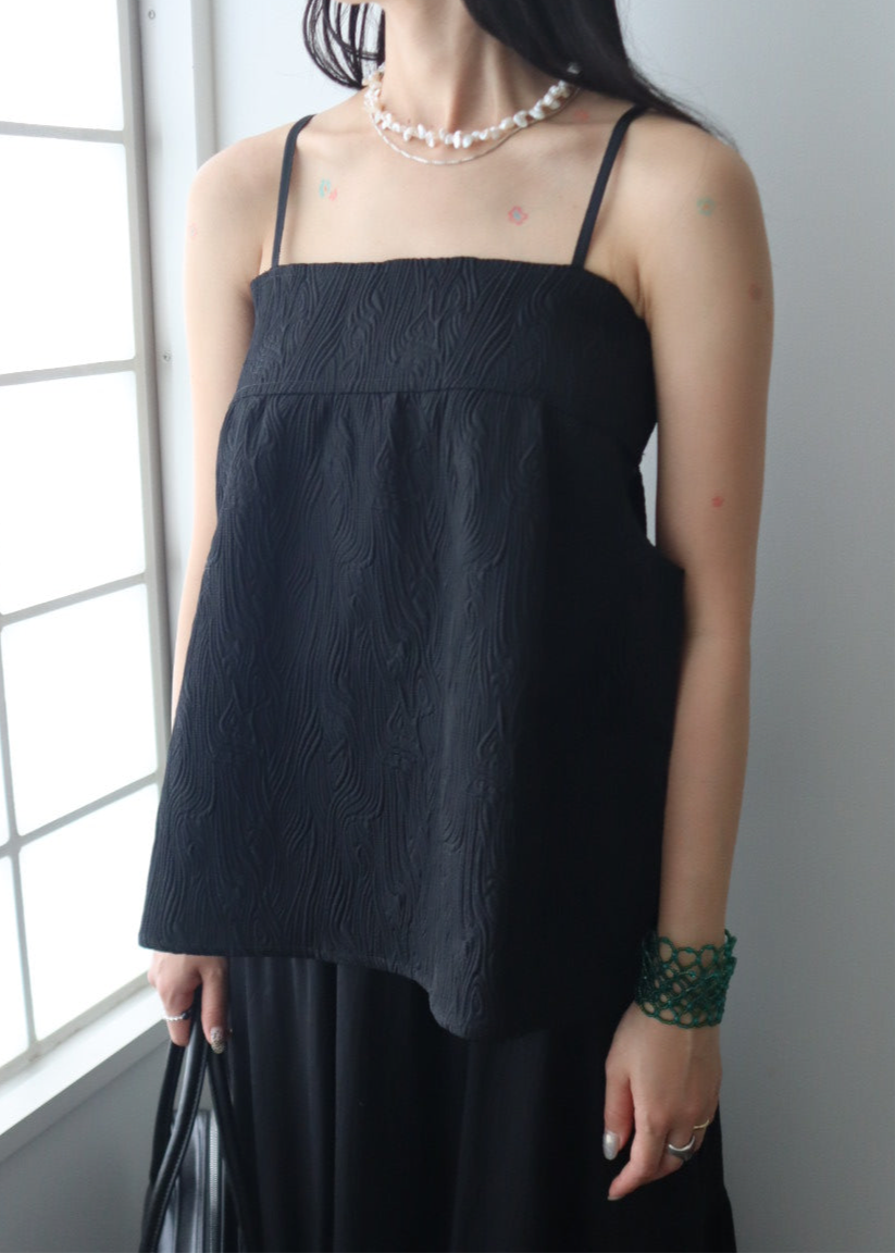 jacquard cut bustier