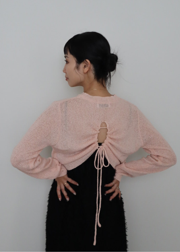 back open knit