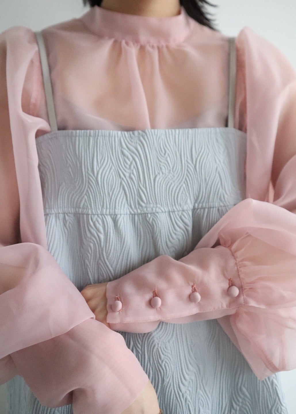 jacquard cut bustier