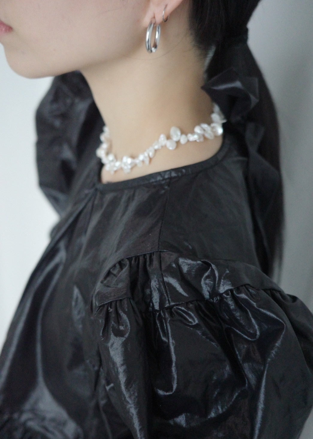 puff sleeve mini dress