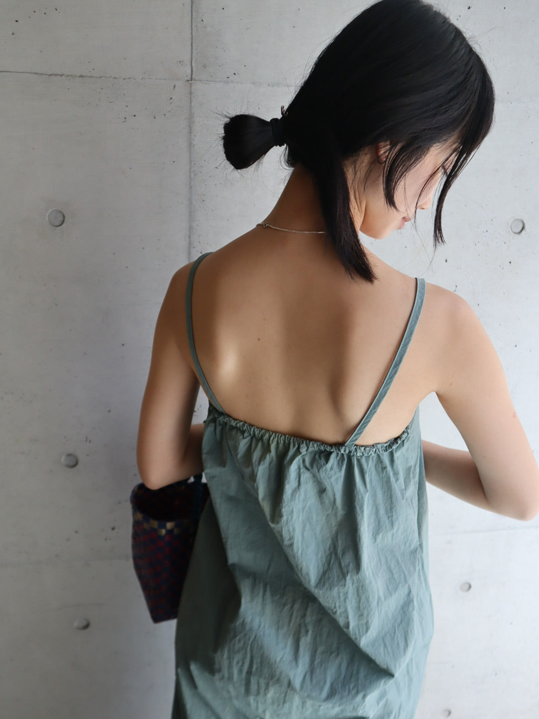 marble color camisole onepiece