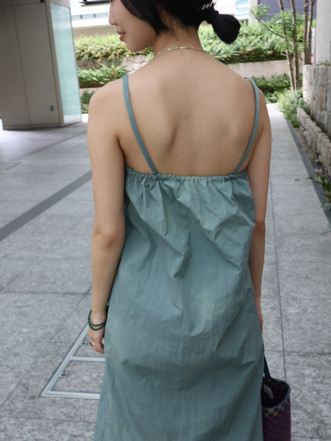 marble color camisole onepiece