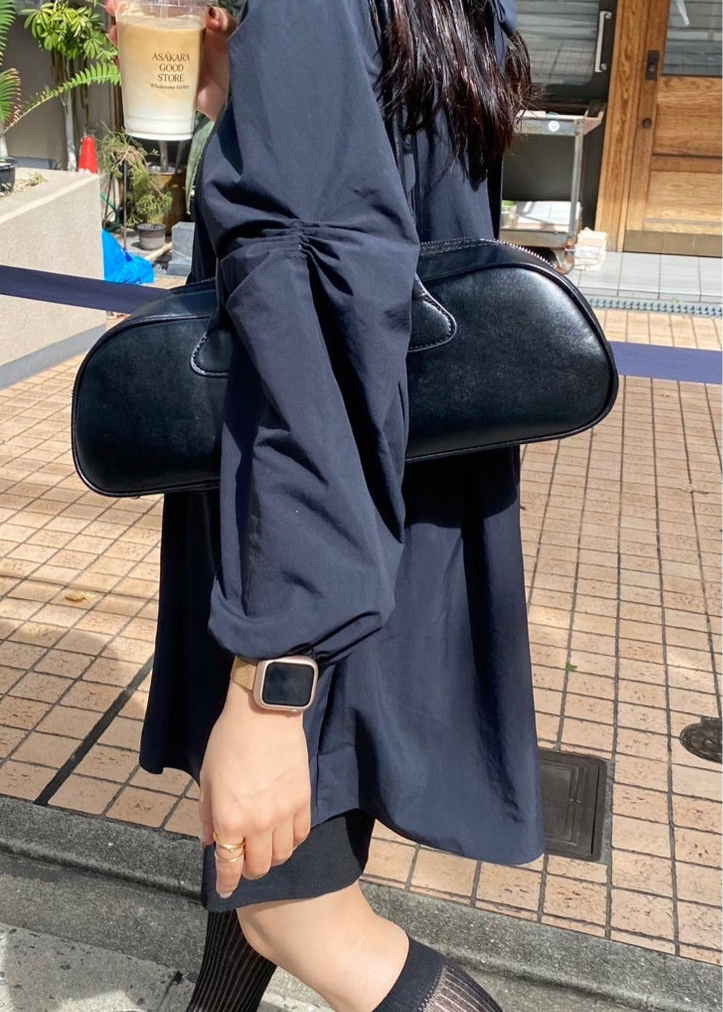 back ribbon mini dress