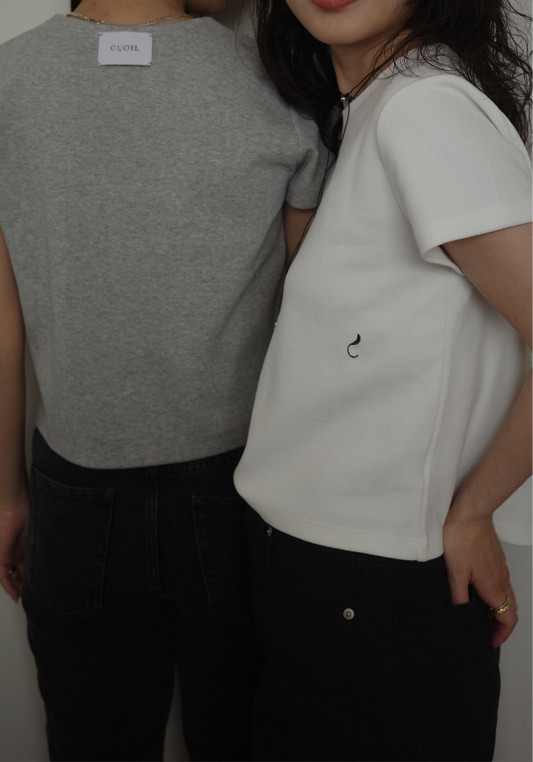 cuoil original logo chibi tee