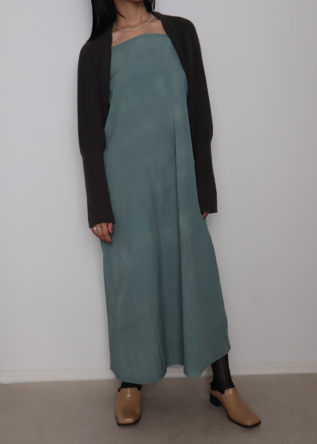 marble color camisole onepiece