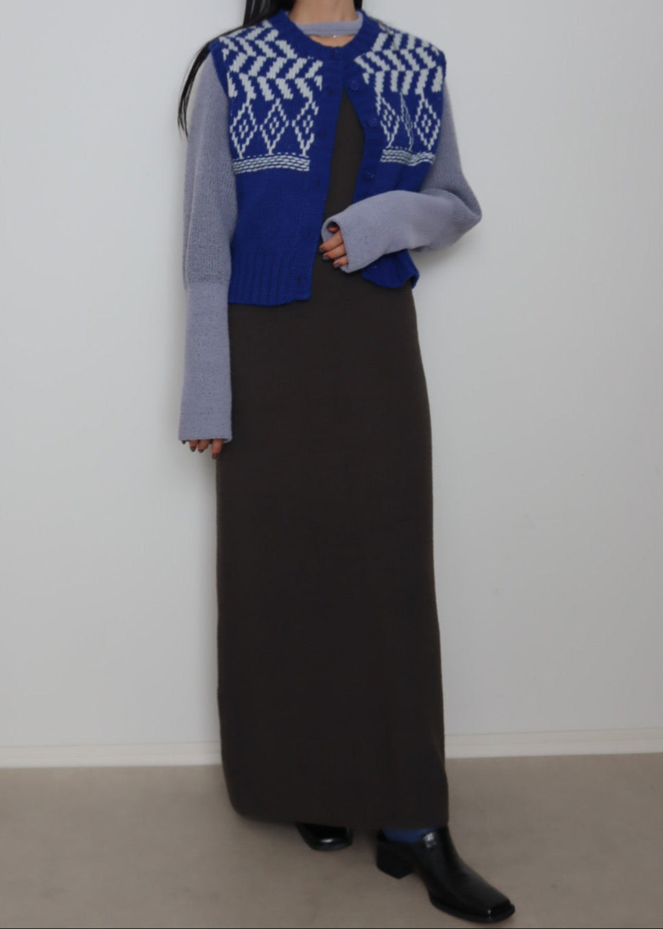 design short knit vest