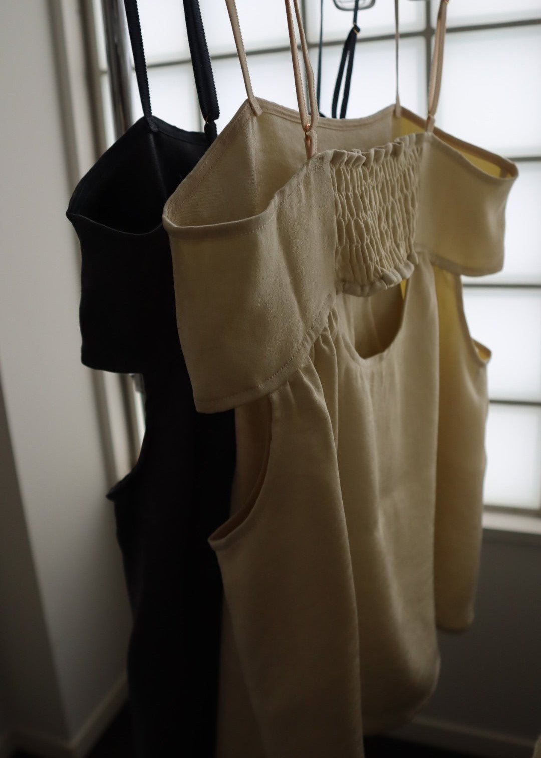 double satin cut bustier