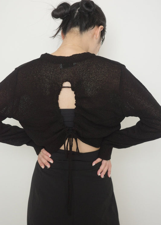 back open knit
