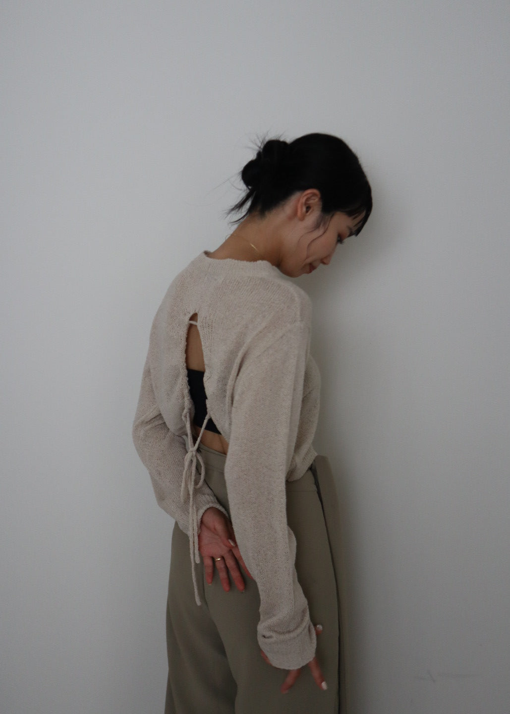 back open knit