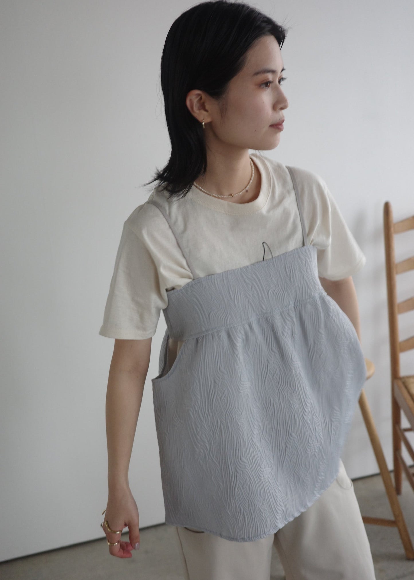 jacquard cut bustier