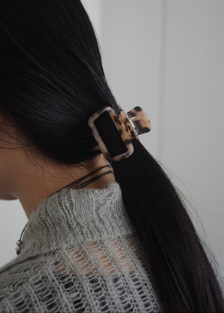 bekko hair clip