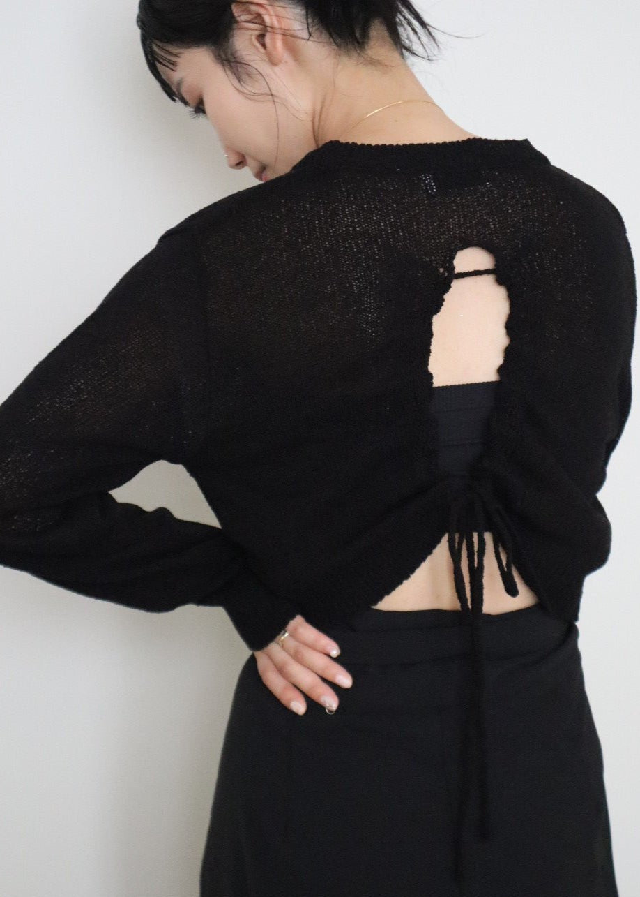 back open knit