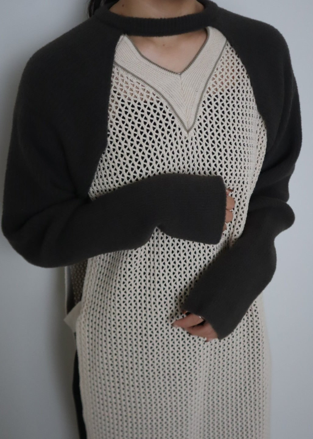 docking arm knit