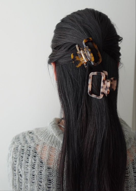 bekko hair clip