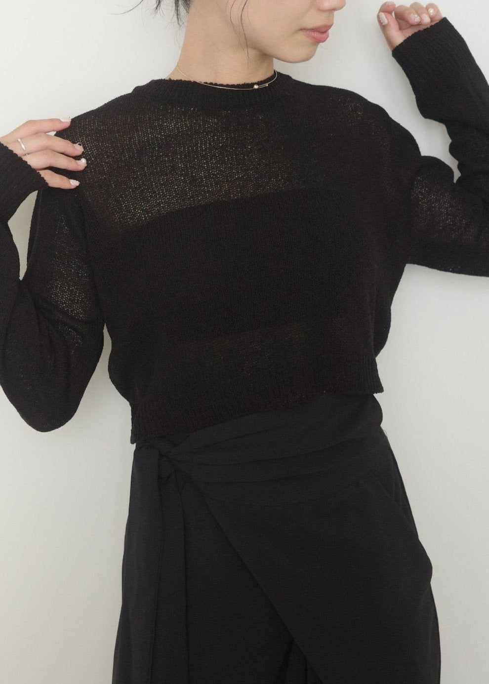 back open knit