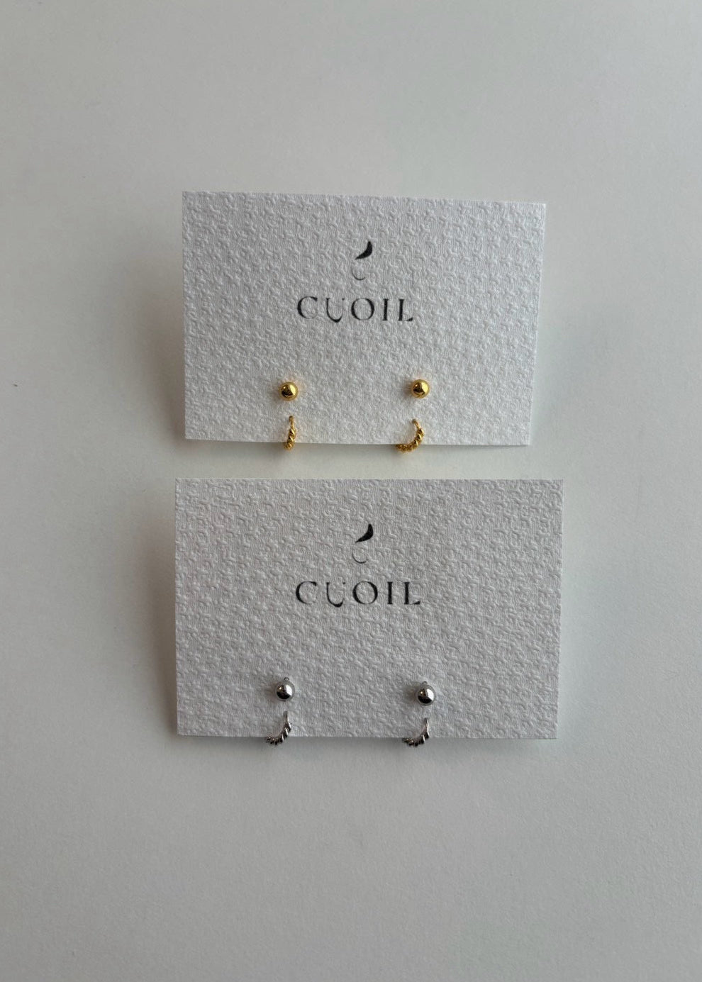 dot hoop pierce