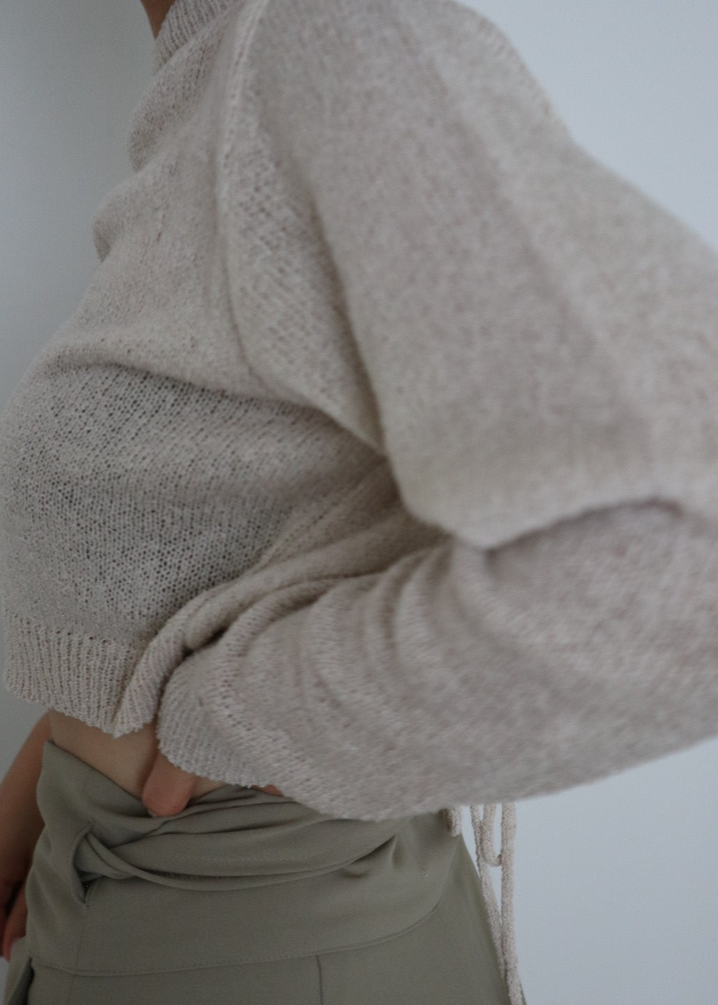 back open knit