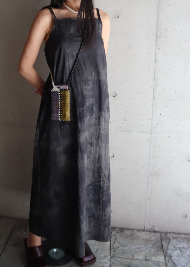 marble color camisole onepiece