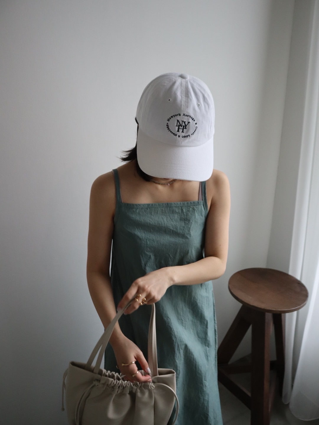 marble color camisole onepiece